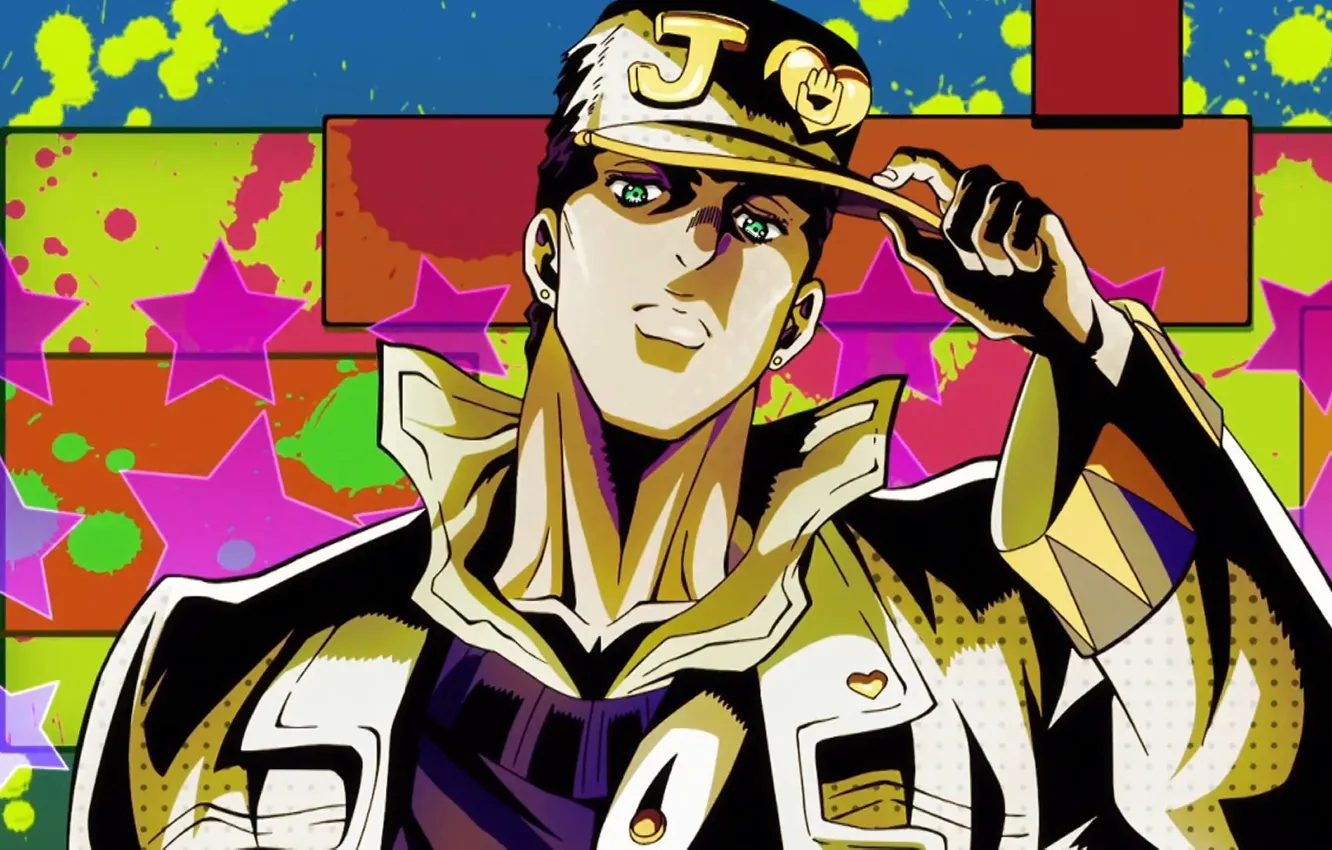 Photo wallpaper Adventure, JoJo, bizarre, jotaro, jojo's, part4