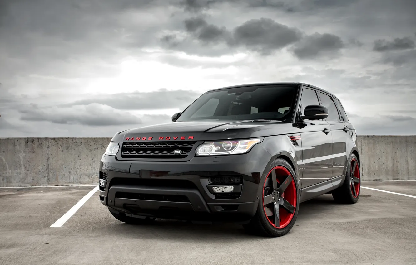 Photo wallpaper Range Rover, with, color, Sport, Supercharged, matched, Niche wheels