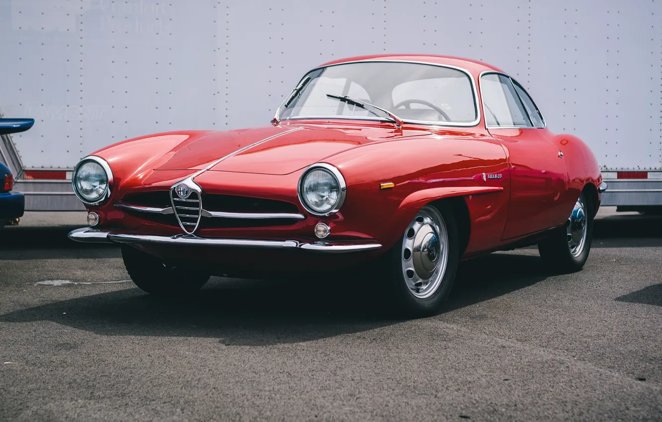 Photo wallpaper Retro, Alfa Romeo, classic