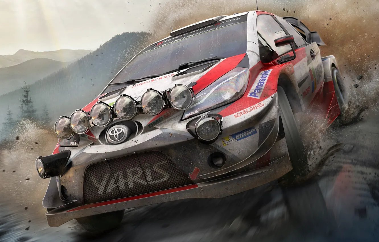 Photo wallpaper Discover The Toyota, WRC 7, BigBen Interactives, Pack Shot