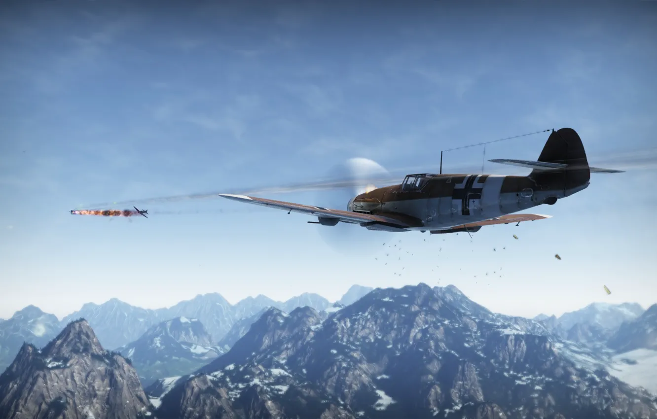 Photo wallpaper Germany, Messerschmitt, G-2, War Thunder, 109, Trop