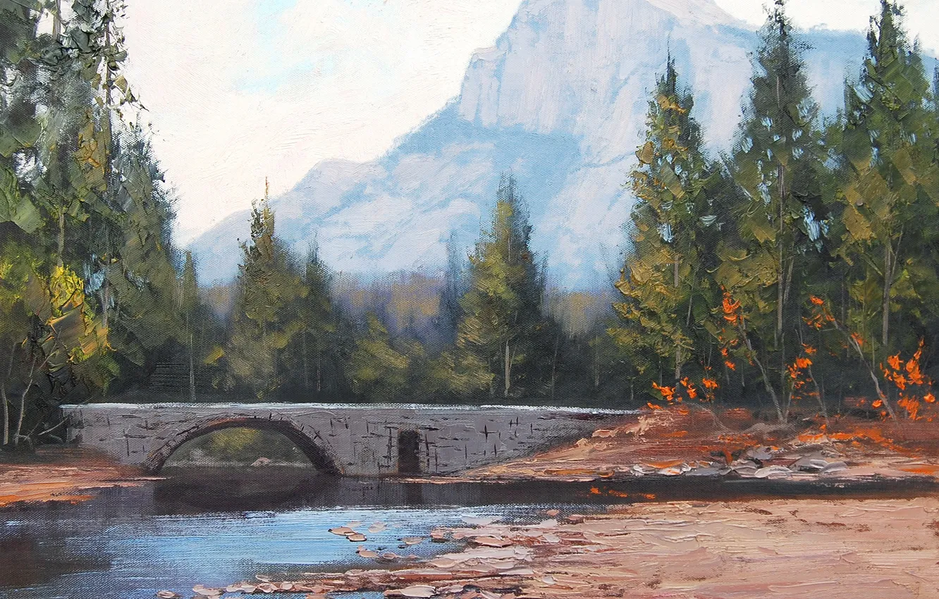 Photo wallpaper figure, art, ARTSAUS, Rocky Mountains