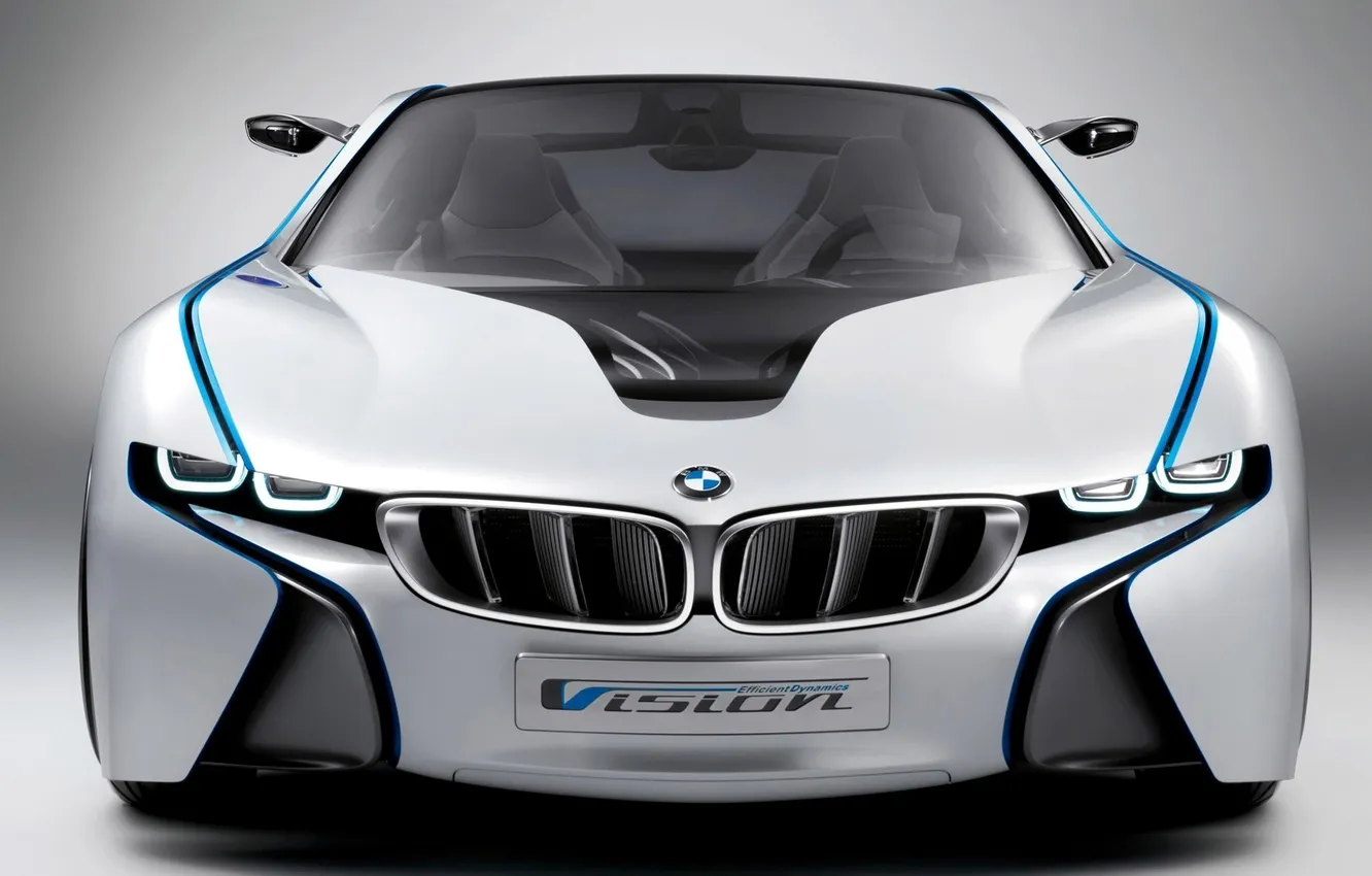 Photo wallpaper BMW, vision, dynamics, efficient