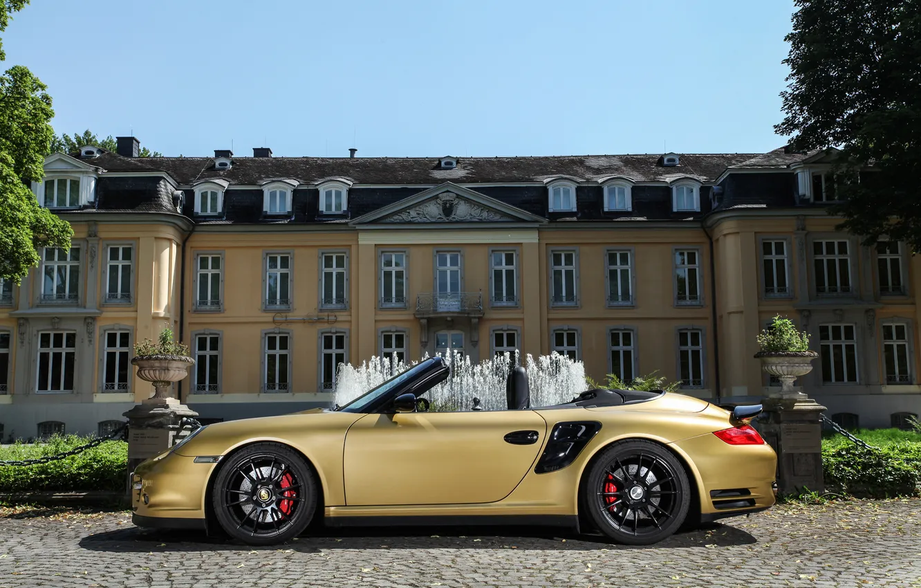 Photo wallpaper 911, Porsche, convertible, Porsche, Turbo, Cabriolet, turbo, Wimmer