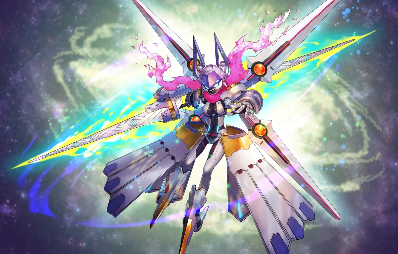 Photo wallpaper weapons, robot, Foreigner, Heroine XX