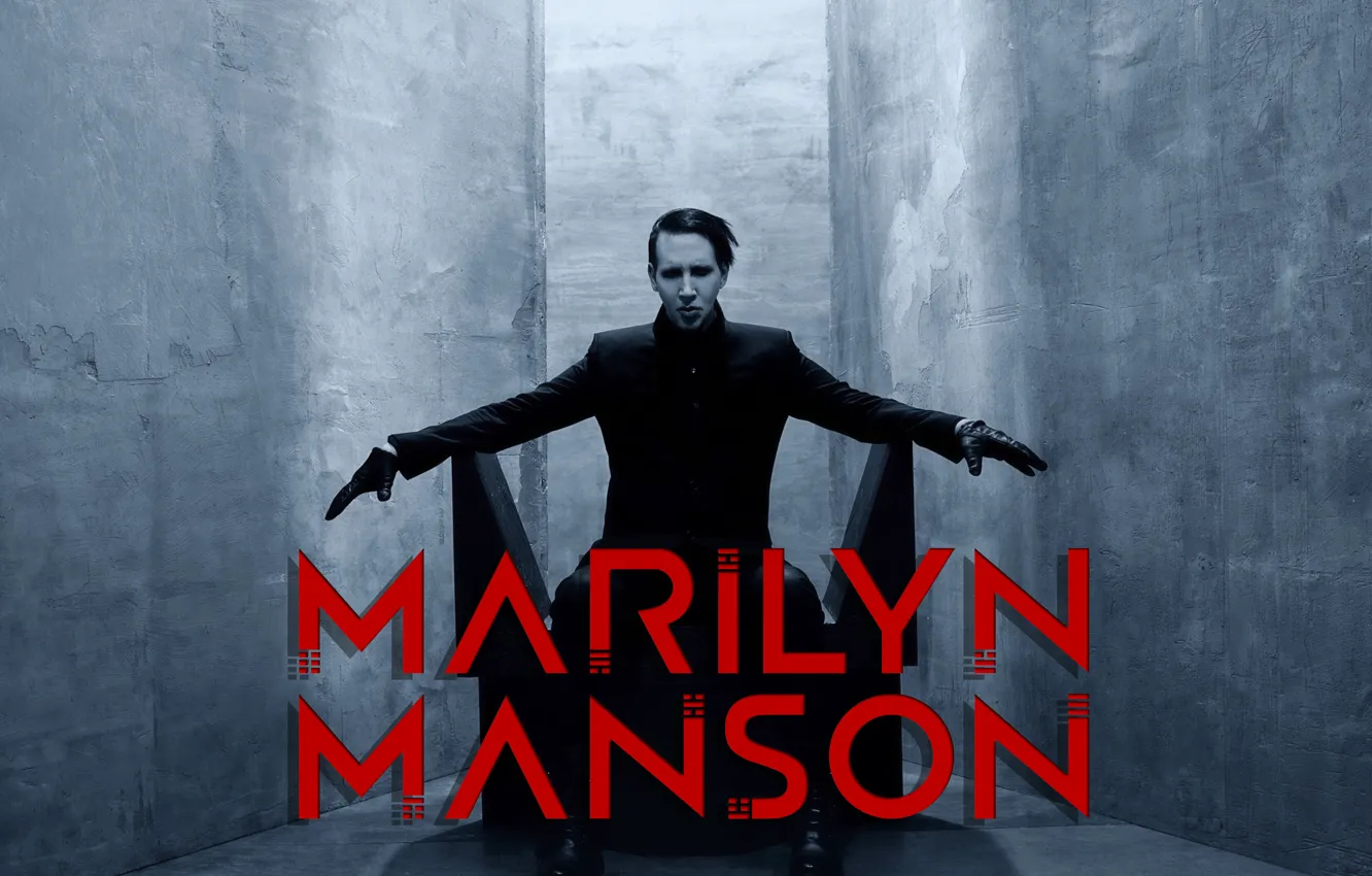 Photo wallpaper Rock, Music, Marilyn Manson, Antichrist
