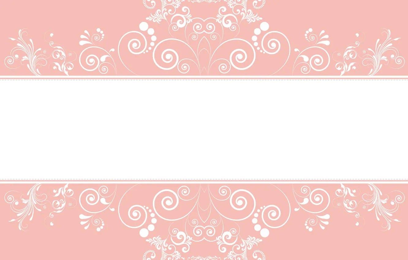 Photo wallpaper flowers, background, pattern, texture, peach