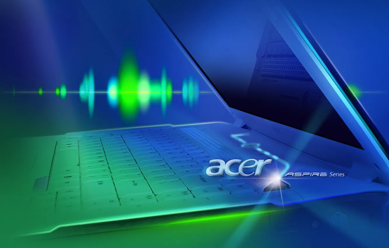 Photo wallpaper laptop, brand, Aspire, Acer