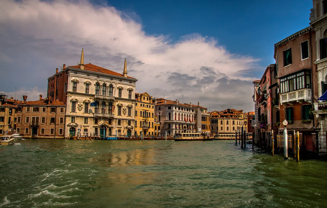 Photo wallpaper home, Italy, Venice, channel