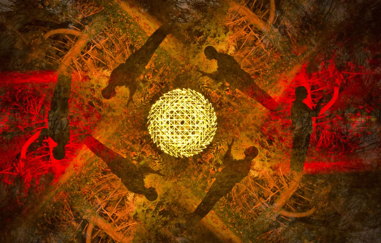 Photo wallpaper abstraction, background, color, form