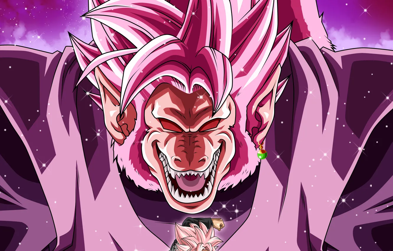 Photo wallpaper DBS, game, monkey, big, alien, anime, power, man