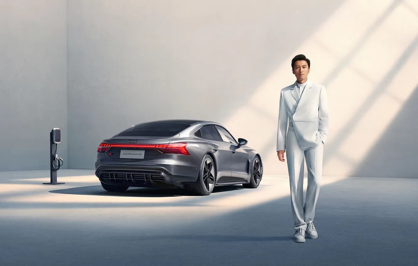 Photo wallpaper Audi, 2022, Audi RS E-Tron GT