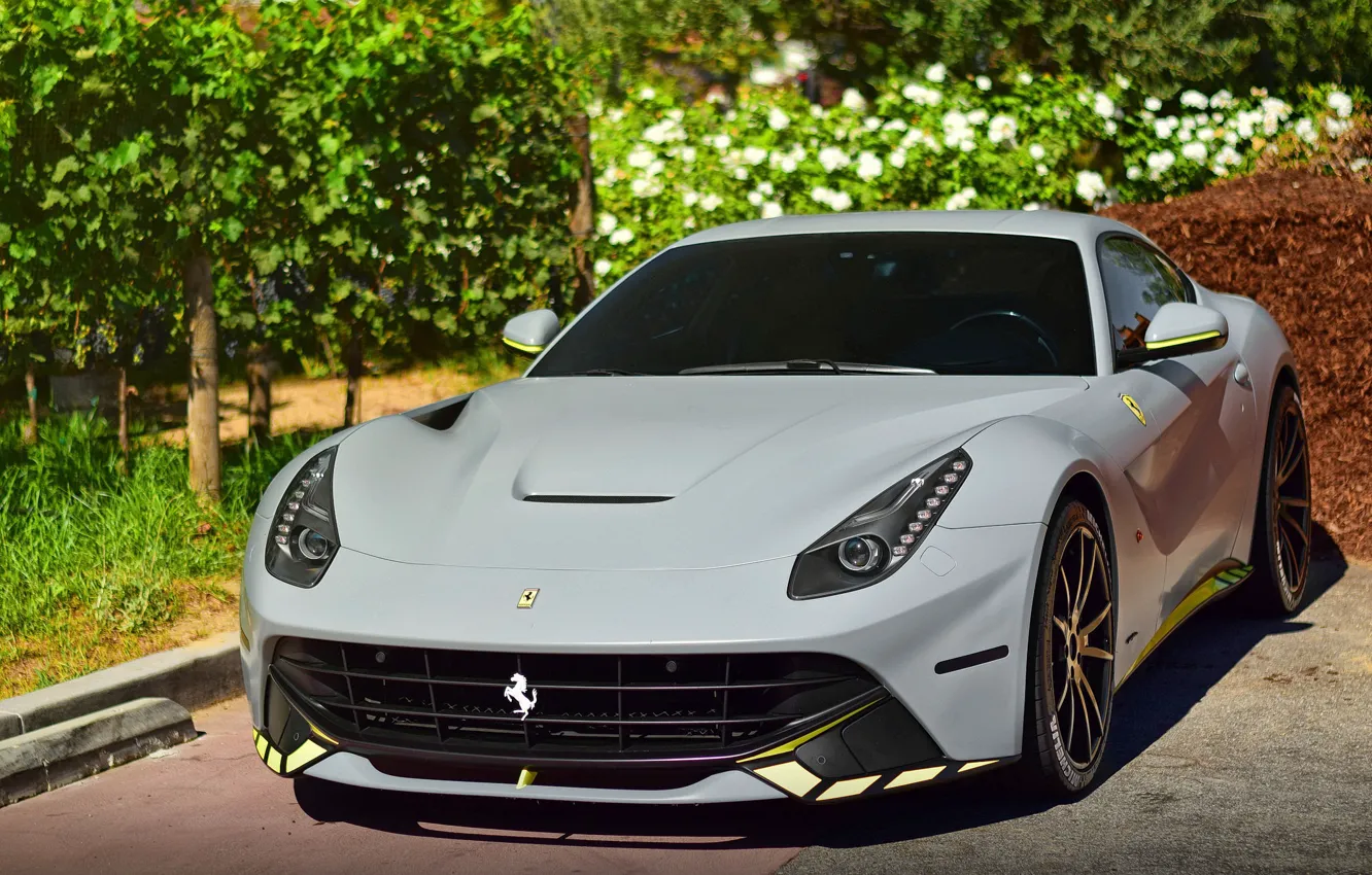 Photo wallpaper ferrari, f12, berlinetta