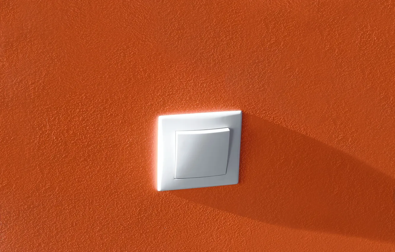 Photo wallpaper wall, color, switch