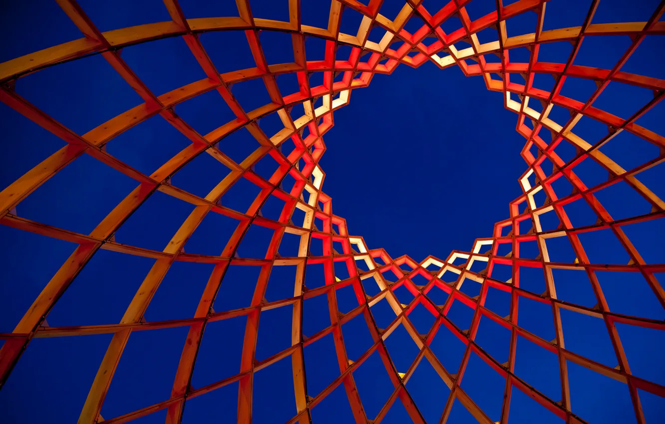 Photo wallpaper the sky, abstraction, design, tower