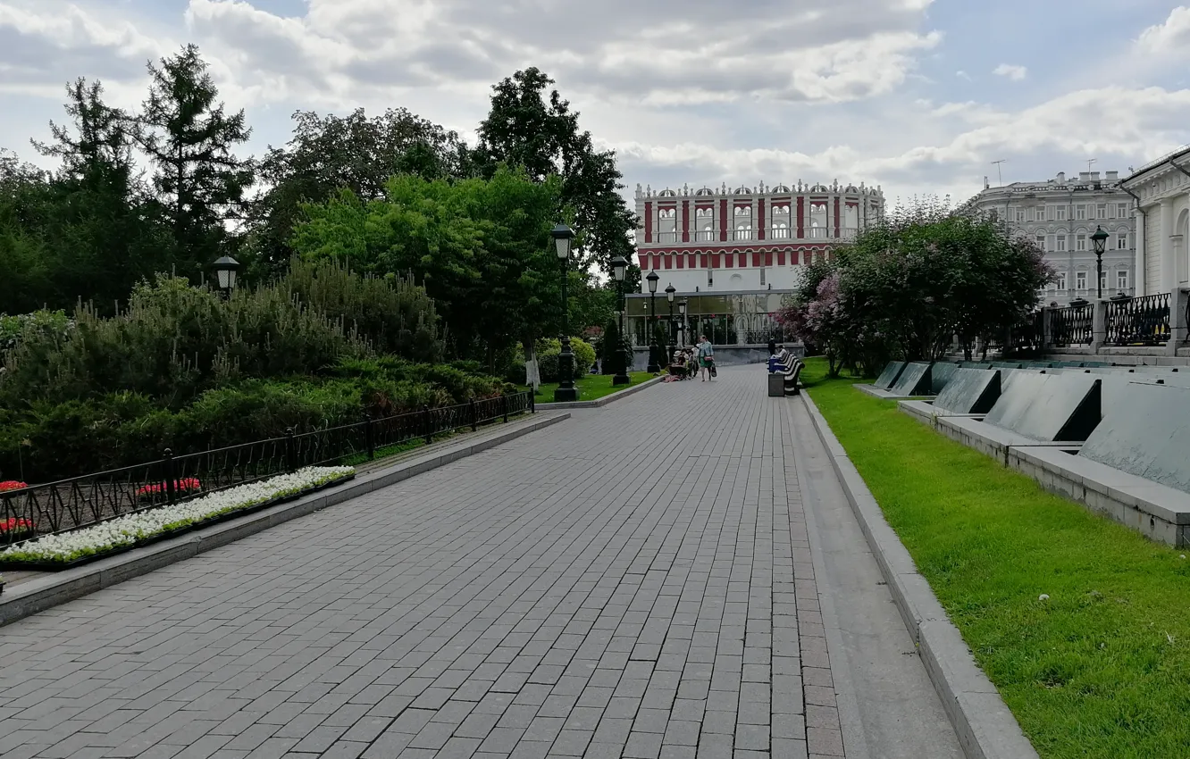 Photo wallpaper Park, Moscow, red square