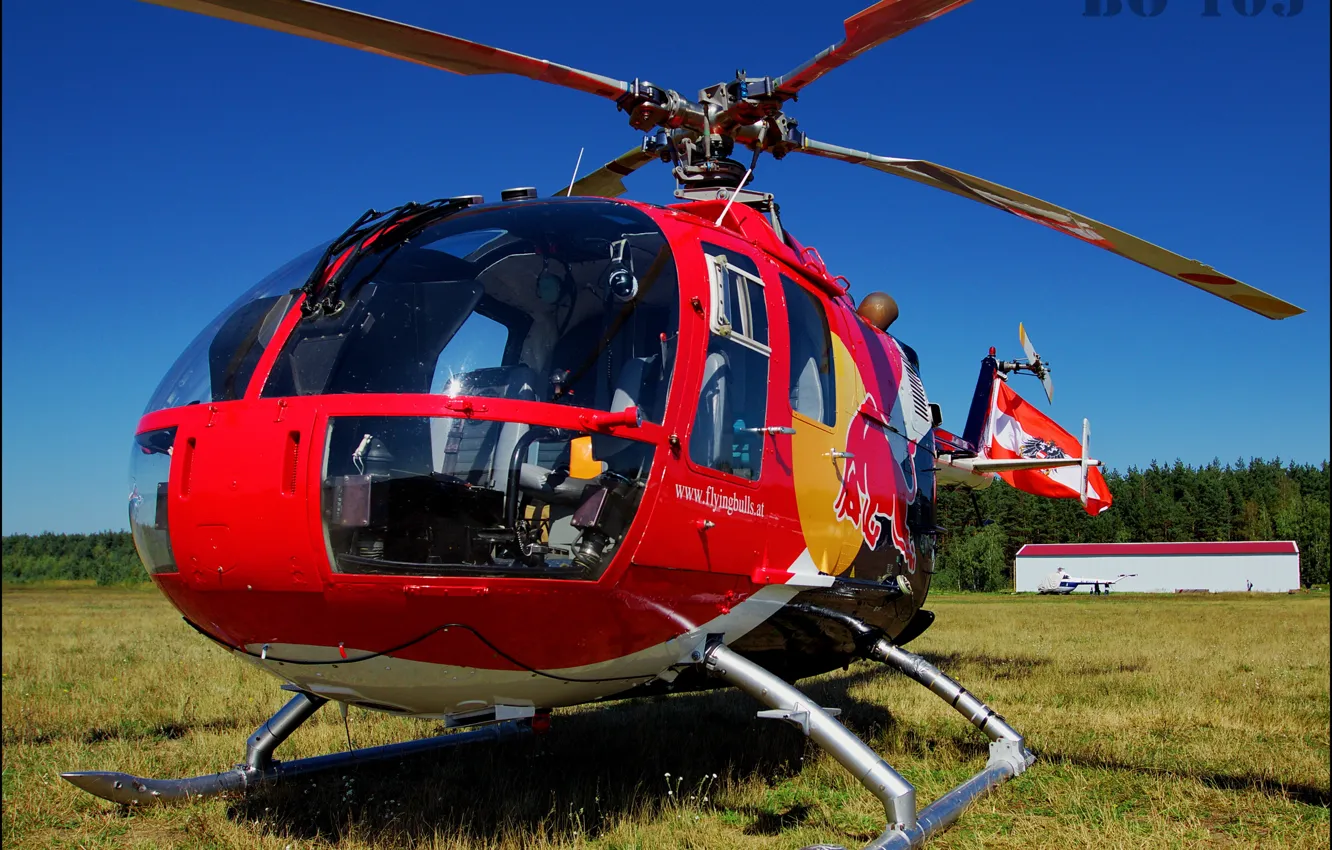 Photo wallpaper helicopter, multipurpose, BO 105