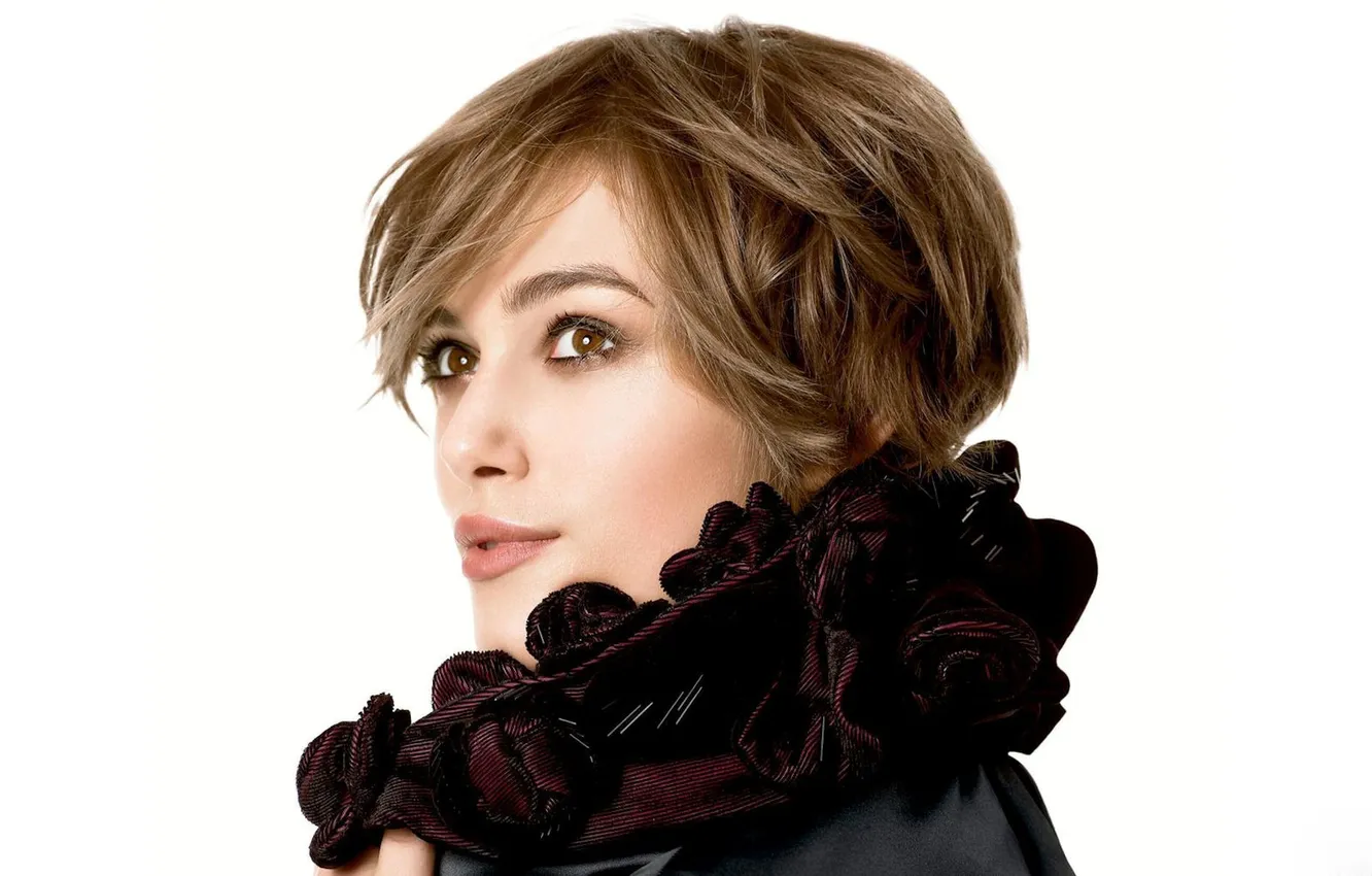 Photo wallpaper look, girl, haircut, actress, Keira Knightley, Keira Knightley, celebrity