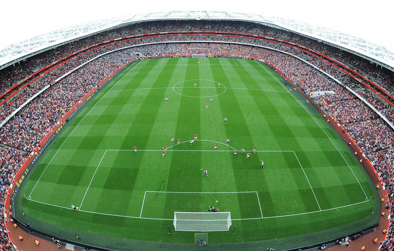 Photo wallpaper Arsenal, Premier League, Emirates Stadium