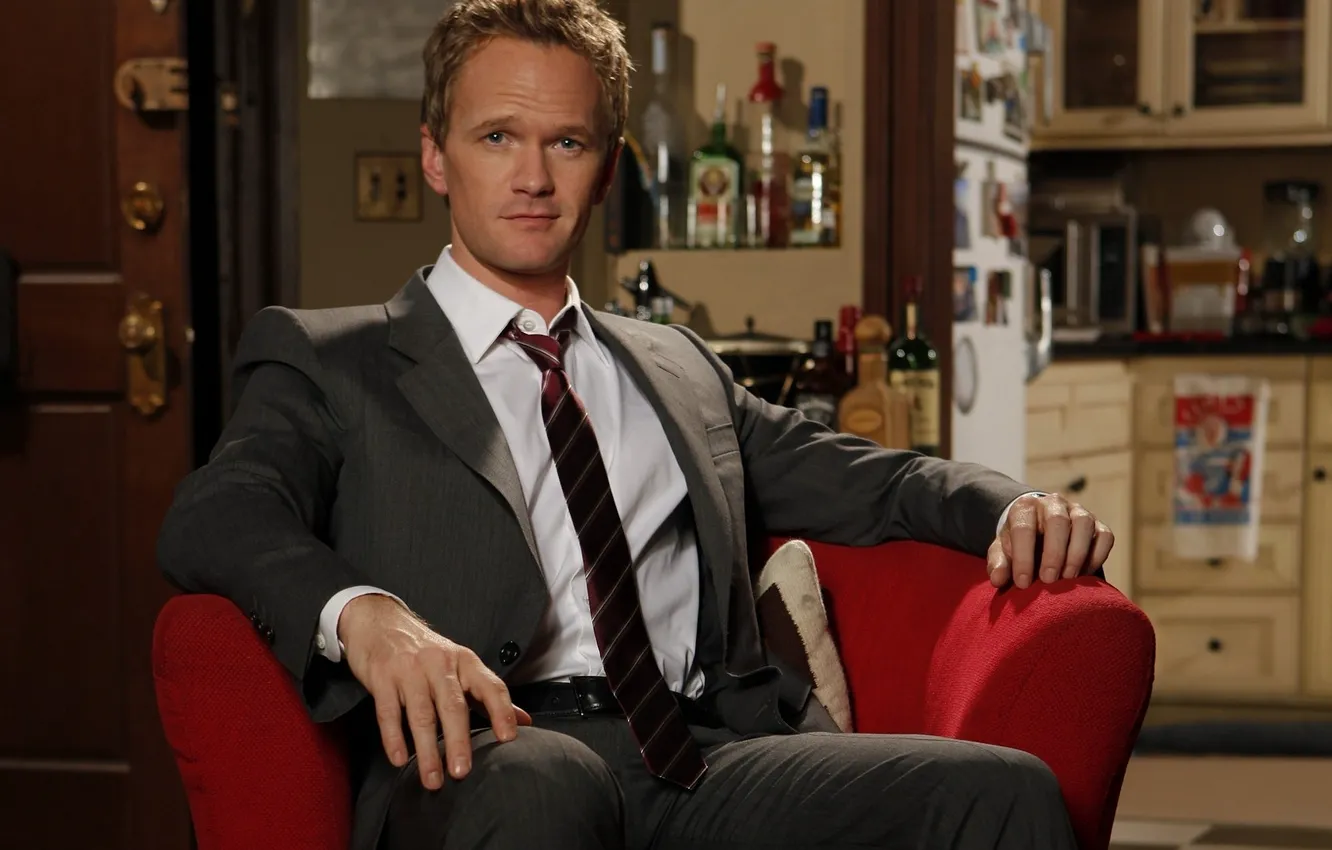 Photo wallpaper costume, How I Met Your Mother, Neil Patrick Harris, apartment