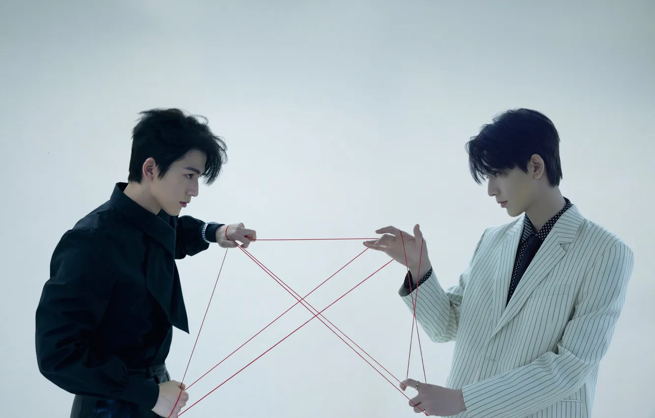 Photo wallpaper background, guy, thread, Deng Wei, Deng Wei