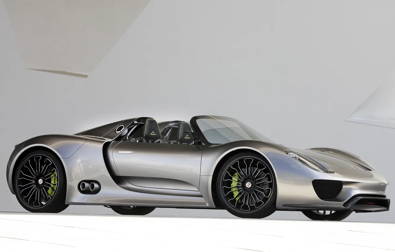 Photo wallpaper Concept, Porsche, supercar, car, Spyder, 918, beautiful