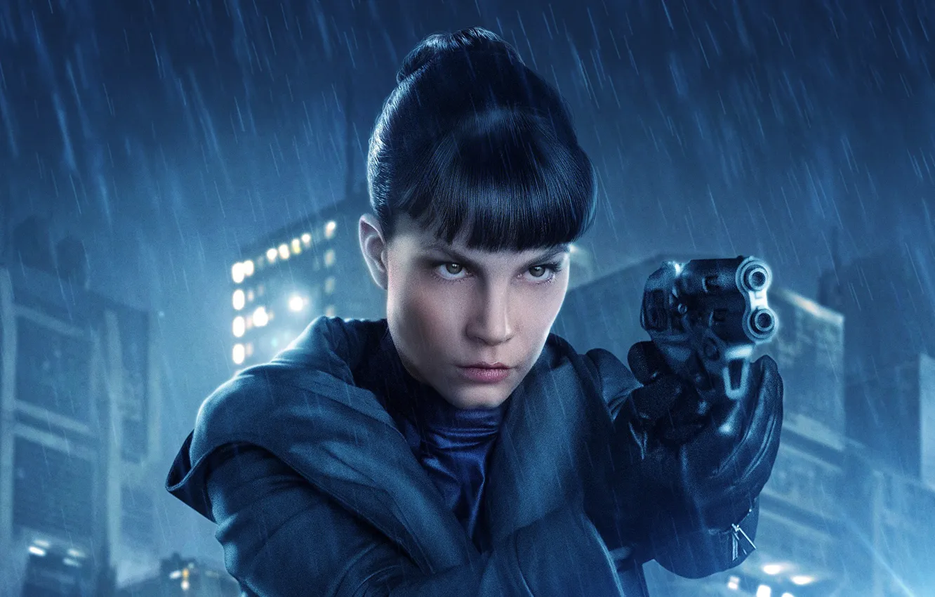 Photo wallpaper Cyberpunk, LUV, Blade Runner 2049, Sylvia Hoeks, Replicant