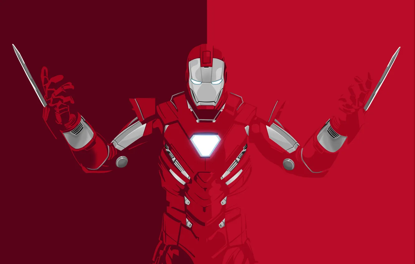 Photo wallpaper armor, Iron Man, Marvel, comic, chris atherside, silver centurion, mark xxxiii