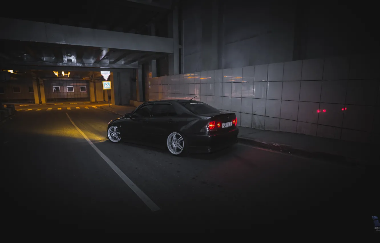 Photo wallpaper car, Lexus, drift, Sony, night, low, Smotra, drive2