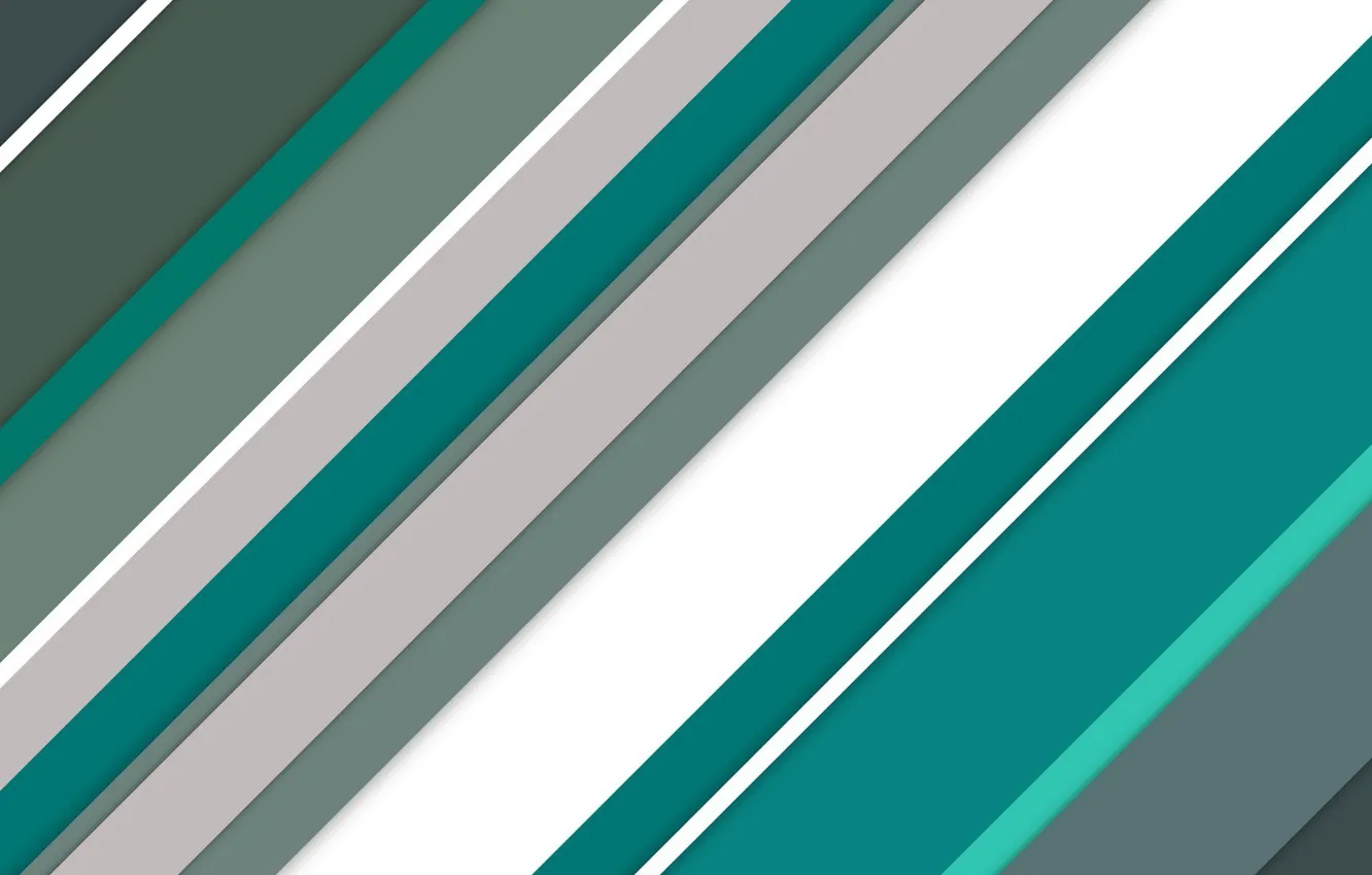 Photo wallpaper white, line, abstraction, green, turquoise, background