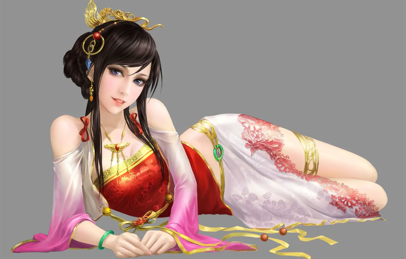 Photo wallpaper girl, mood, the game, anime, art