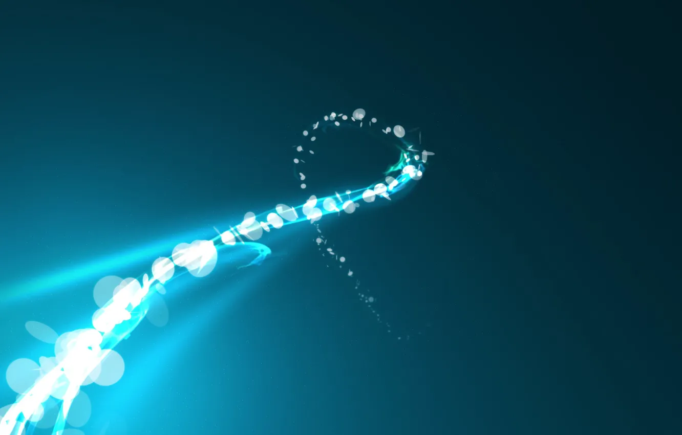 Photo wallpaper light, line, movement, stream