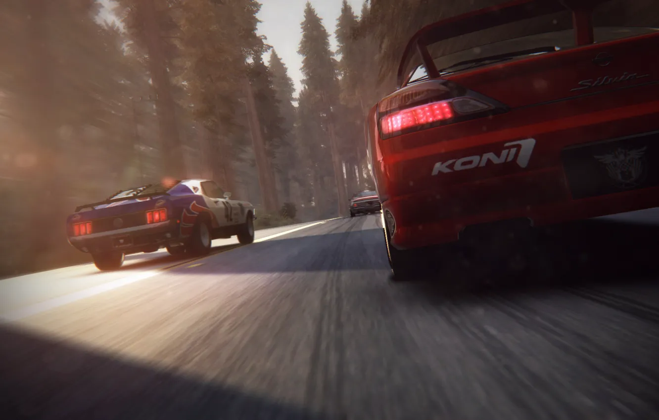 Photo wallpaper race, track, GRID2, Koni