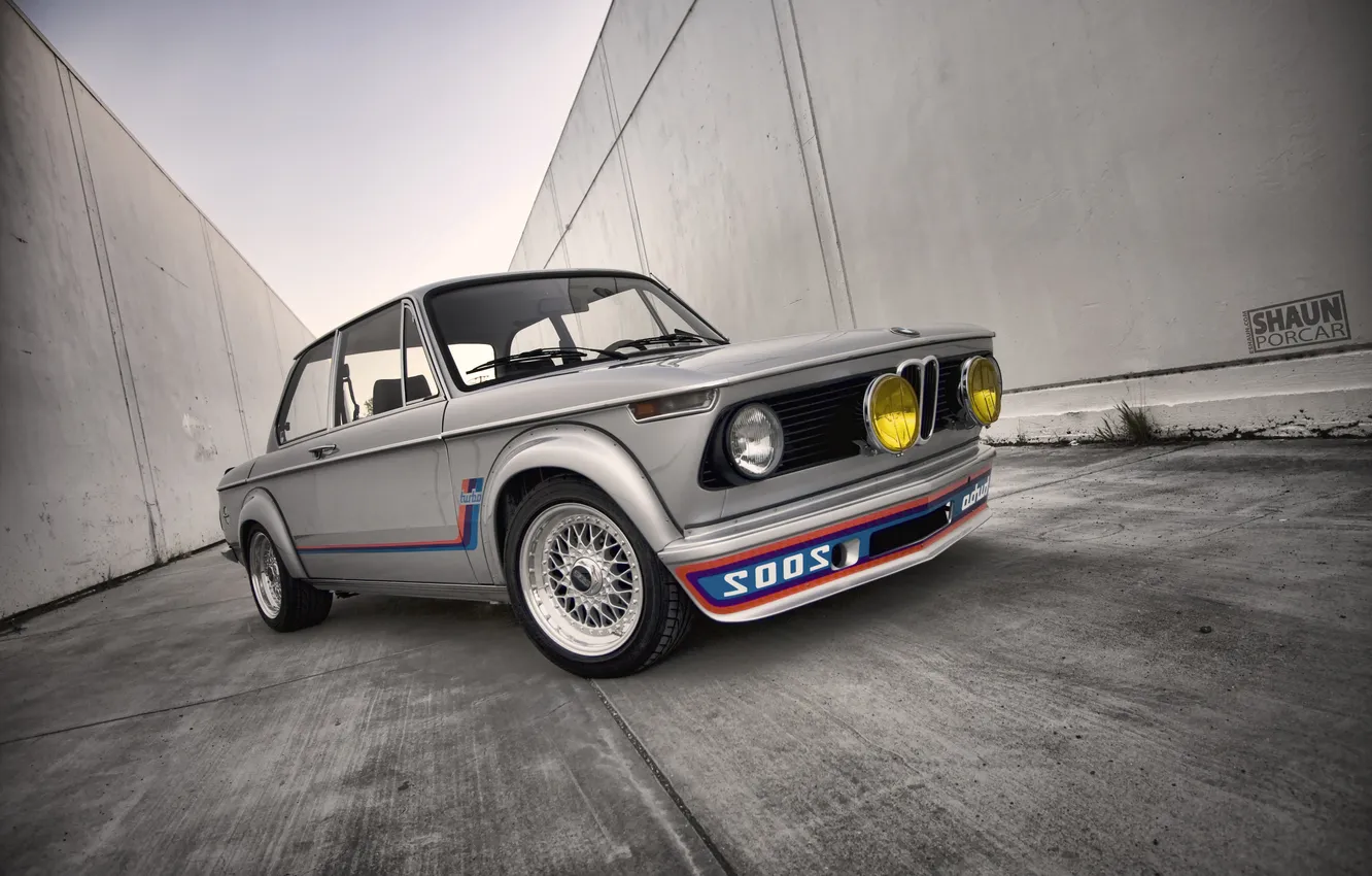 Photo wallpaper tuning, BMW, old