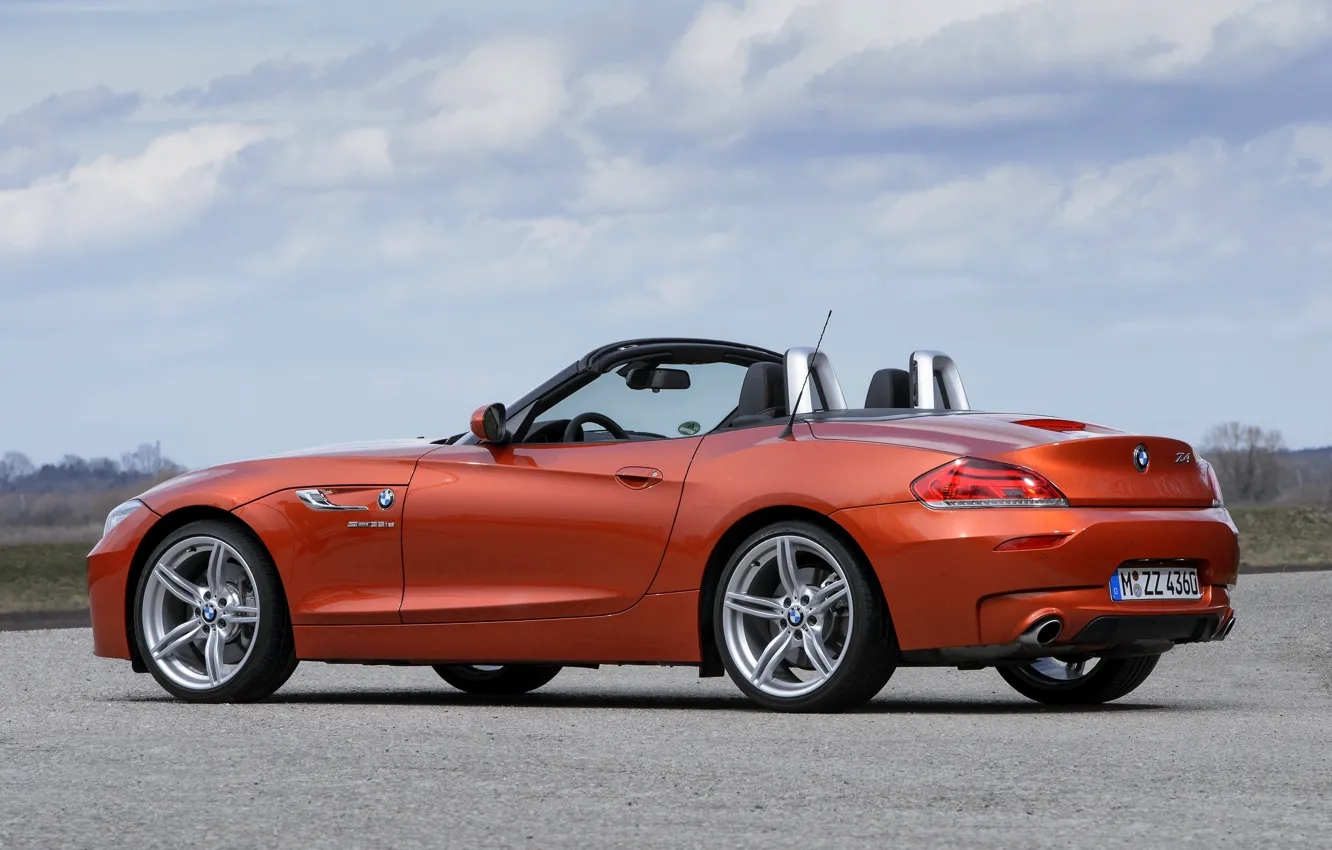 Photo wallpaper BMW, Roadster, side, double, 2013, E89, BMW Z4, Z4