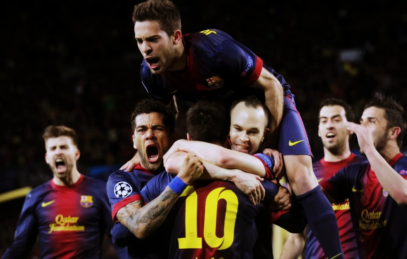 Photo wallpaper football, Barcelona, Leopard, goal, UEFA, villa, Villa, Barca