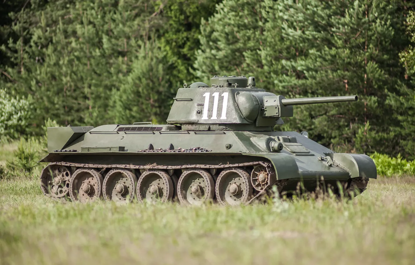 Photo wallpaper tank, T-34, collection, WWII, design, equipment, international, the difference