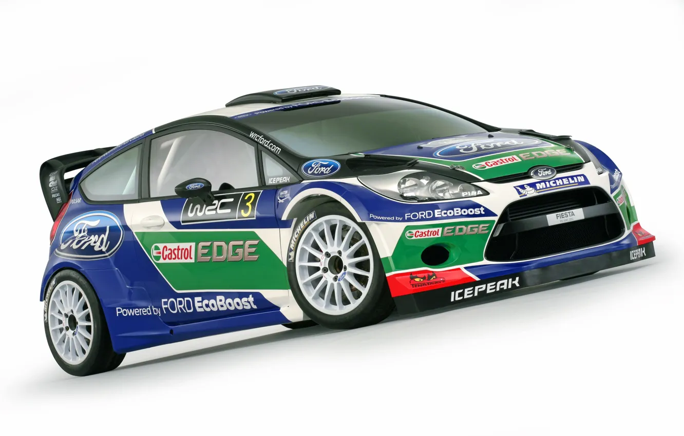 Photo wallpaper Ford, WRC, Rally, Fiesta