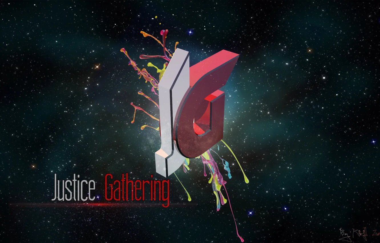 Photo wallpaper abstraction, byKirillZavorotnyy, JusticeGathering