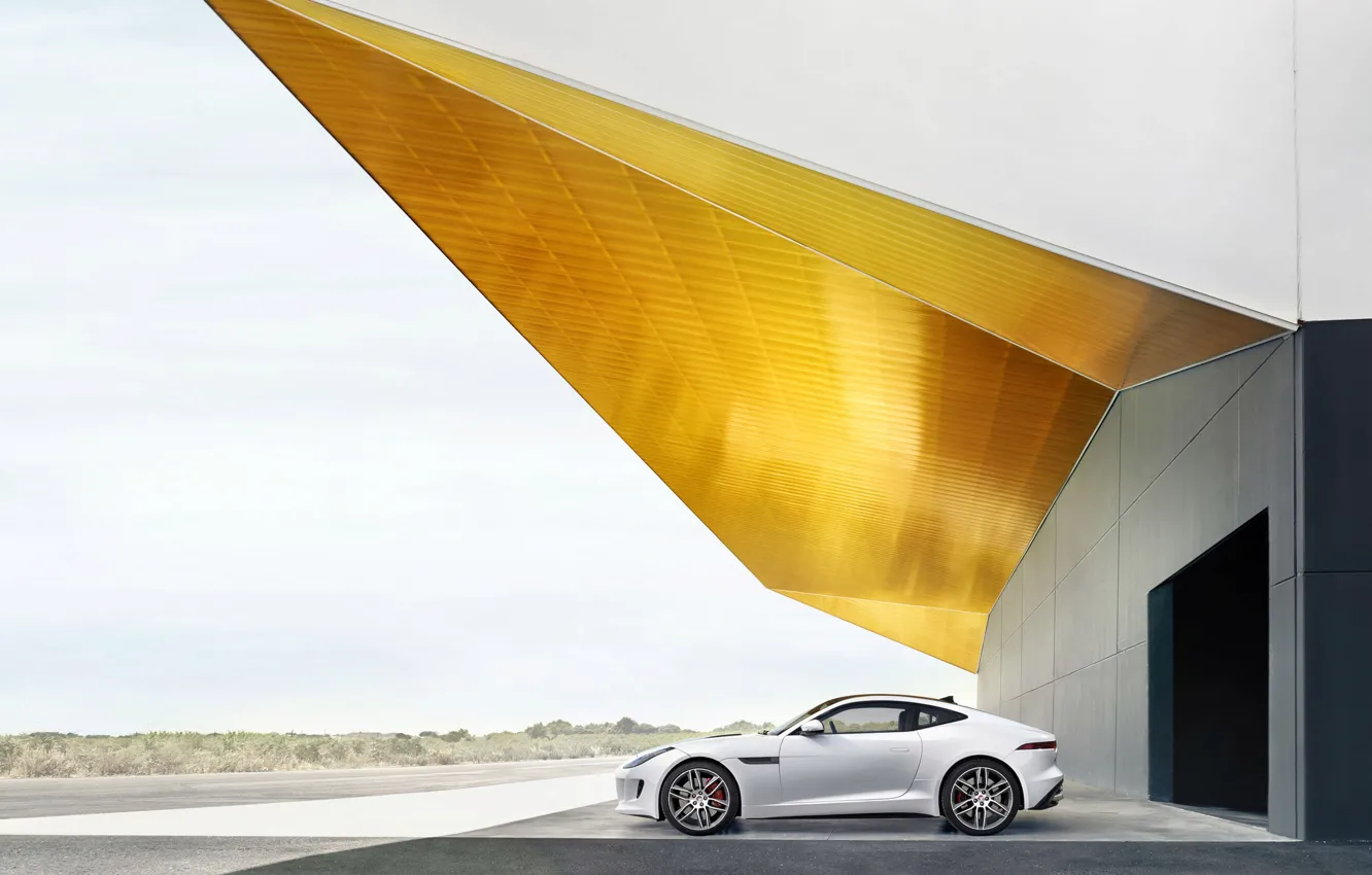 Photo wallpaper Jaguar, Coupe, 2014, F-Type R