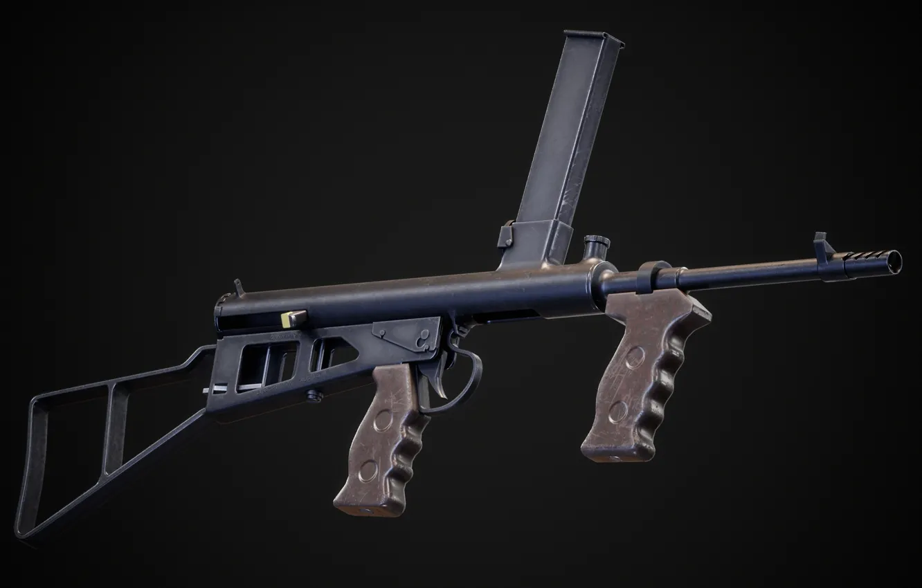 Photo wallpaper Australia, the gun, Owen gun