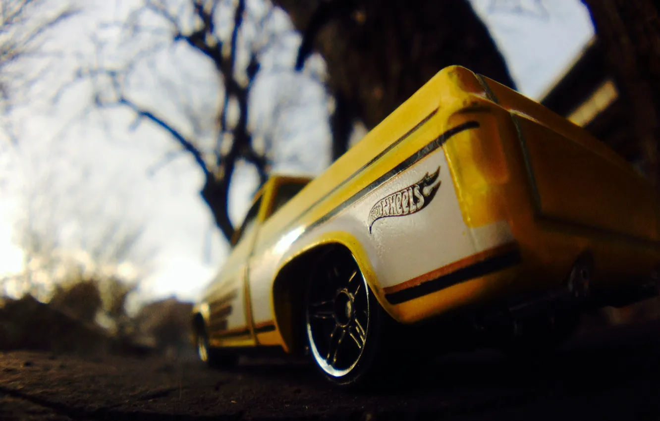 Photo wallpaper Chevrolet, Silverado, Hotwheels