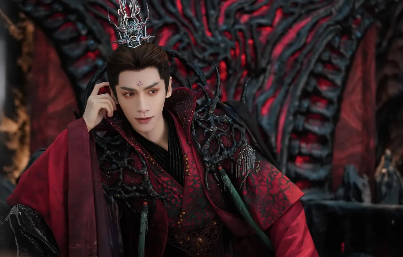 Photo wallpaper China, God of war, Till The End Of The Moon, The Demon Lord, Luo Yunxi, …