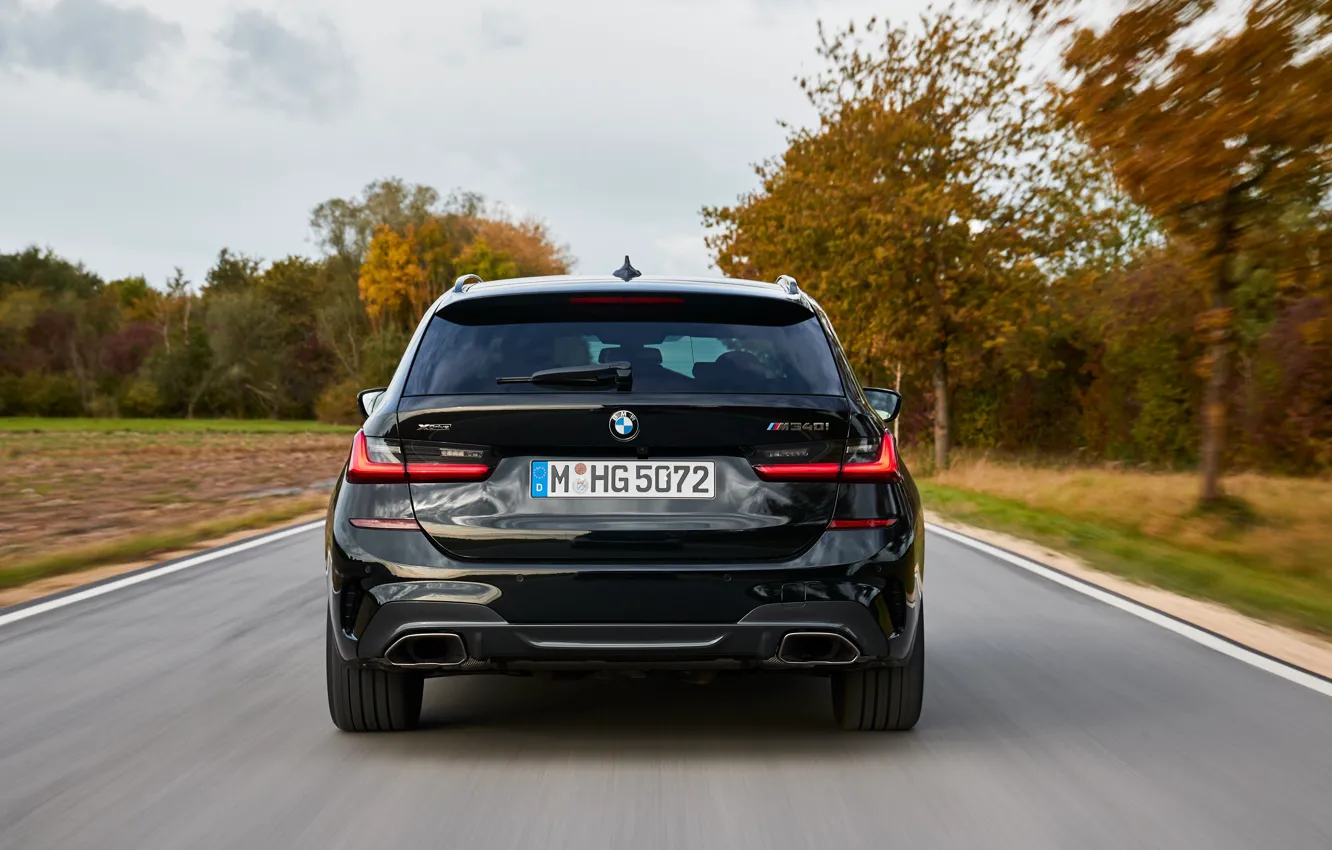 Photo wallpaper black, BMW, universal, feed, 3-Series, 3P, 2020, 2019