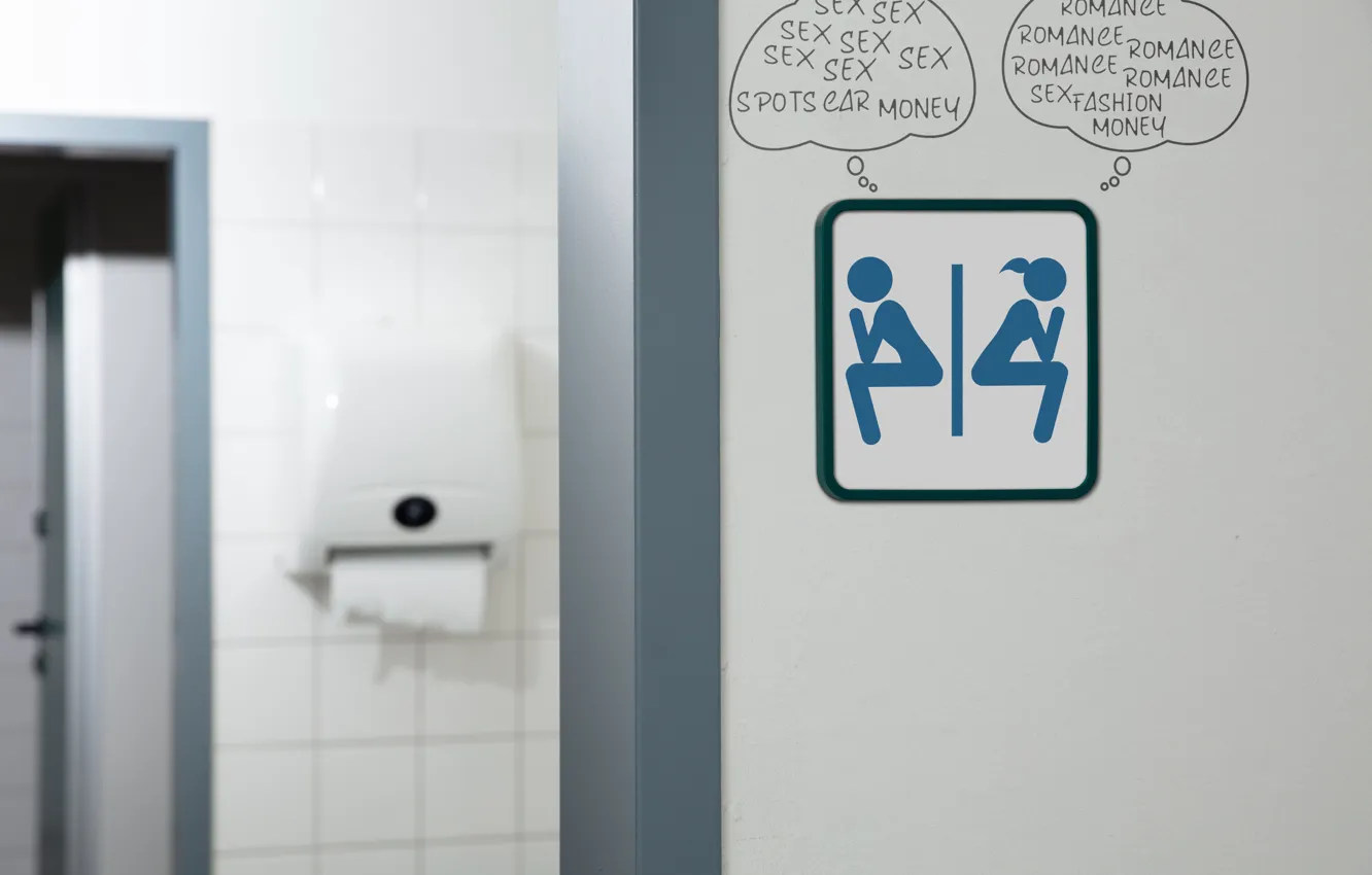 Photo wallpaper sign, entrance, toilet, public restroom, toilet sign, scribble, scribble on the wall