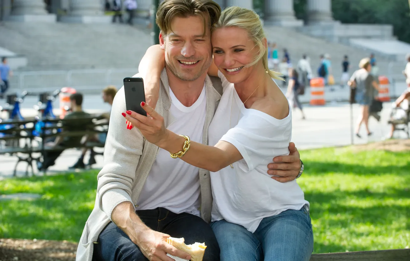 Photo wallpaper Cameron Diaz, Nikolaj Coster-Waldau, The Other Woman, Another woman
