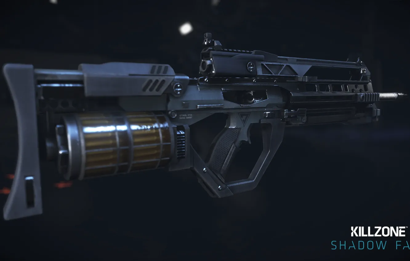 Photo wallpaper gun, killzone, helghast