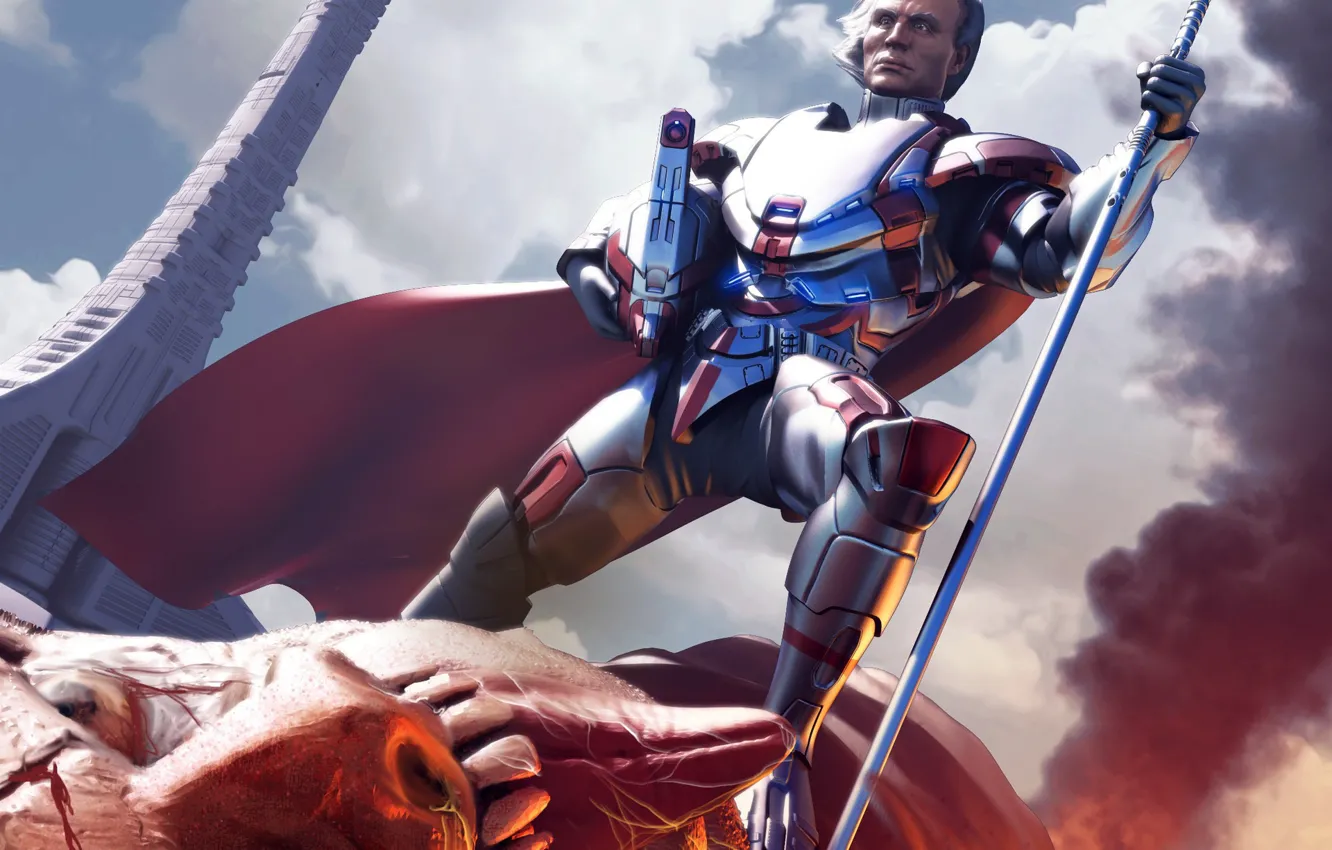 Photo wallpaper weapons, warrior, equipment, the enemy, Lysander of Delphi