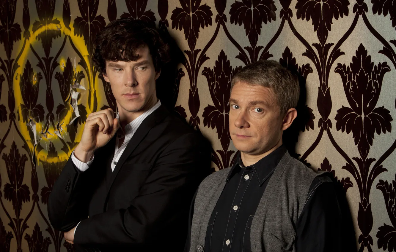 Photo wallpaper table, Wallpaper, BBC, Sherlock, the desktop