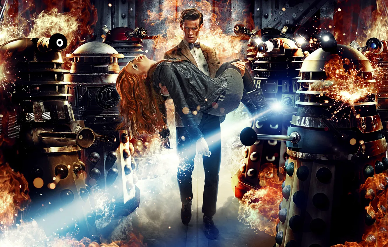 Photo wallpaper Doctor Who, series, Doctor Who, Matt Smith, Matt Smith, Far, Far
